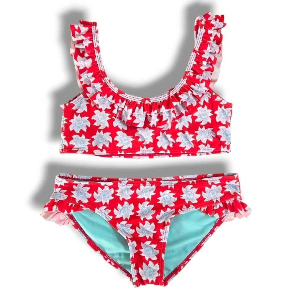 Raisins Girls Floral 2 Piece Swimsuit
